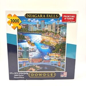 Dowdle Niagara Falls 1000 Piece Jigsaw Puzzle Painting the Town New Open Box
